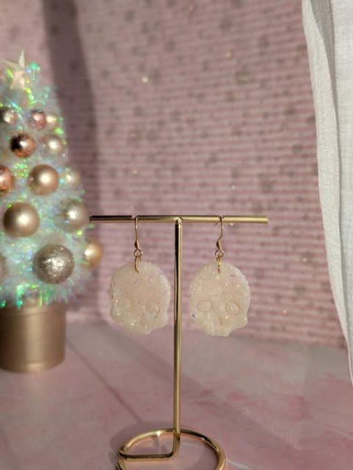 Boucles d'oreilles Skully Glow