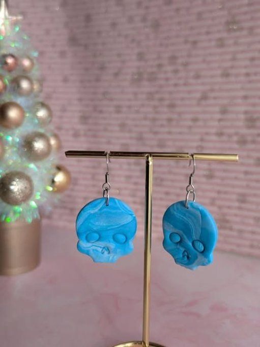 Boucles d'oreilles Skully Glow
