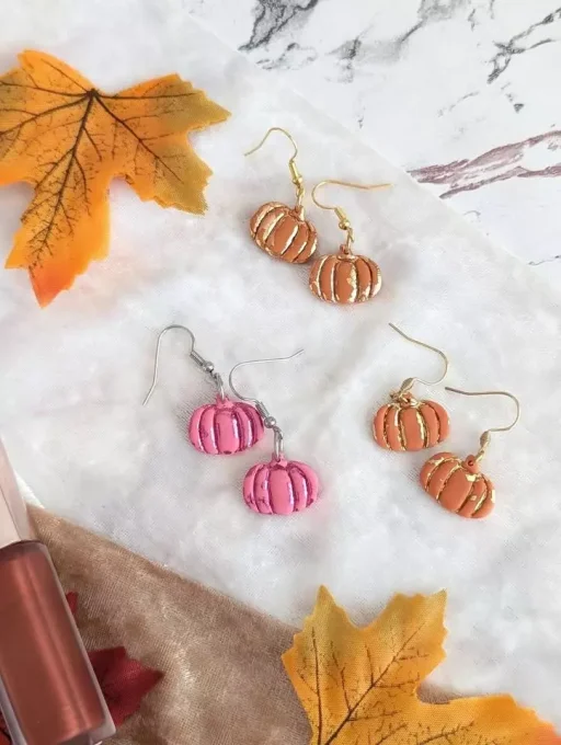 Boucles d'oreilles Citrouilles izbulle