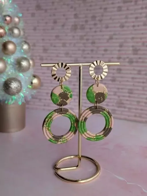 Boucles d'oreilles Duo Gourmand