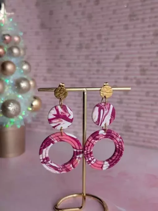 Boucles d'oreilles Duo Gourmand