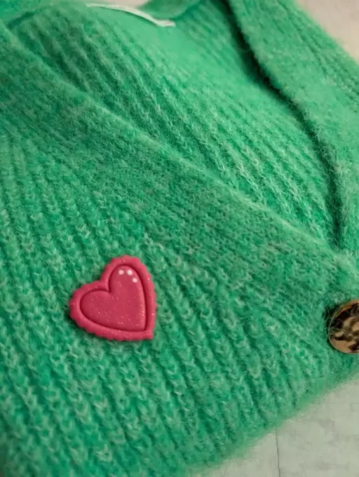 Pin's Coeur Pailleté